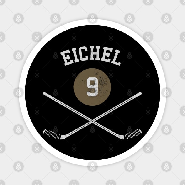 Jack Eichel Vegas Sticks Magnet by TodosRigatSot